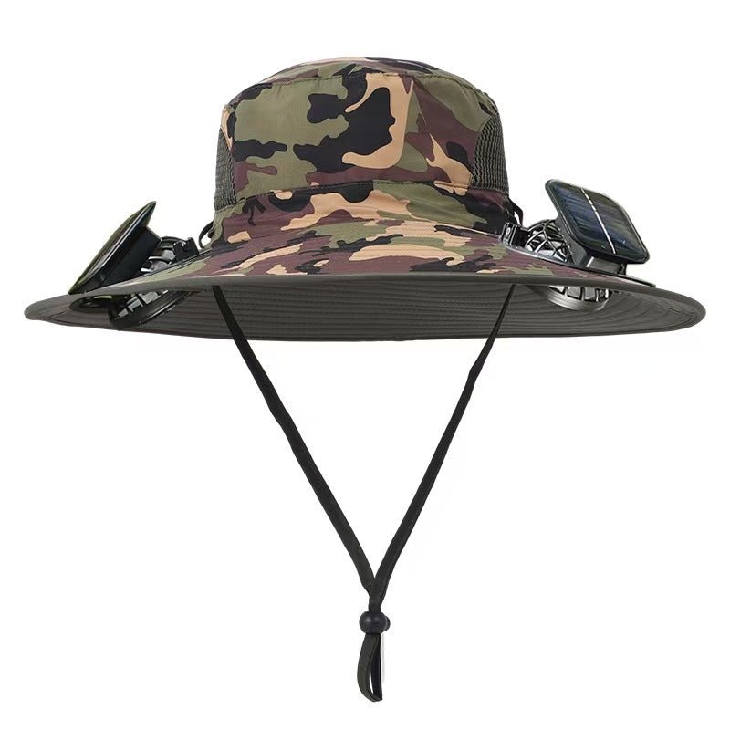 Dual - fan Solar - charging Sun Hat For Summer Outdoor Use - Yorkn Inc✅