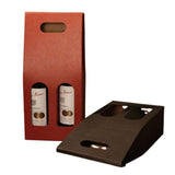 Eco - friendly Double Wine Bottle Kraft Paper Gift Box - Yorkn Inc✅