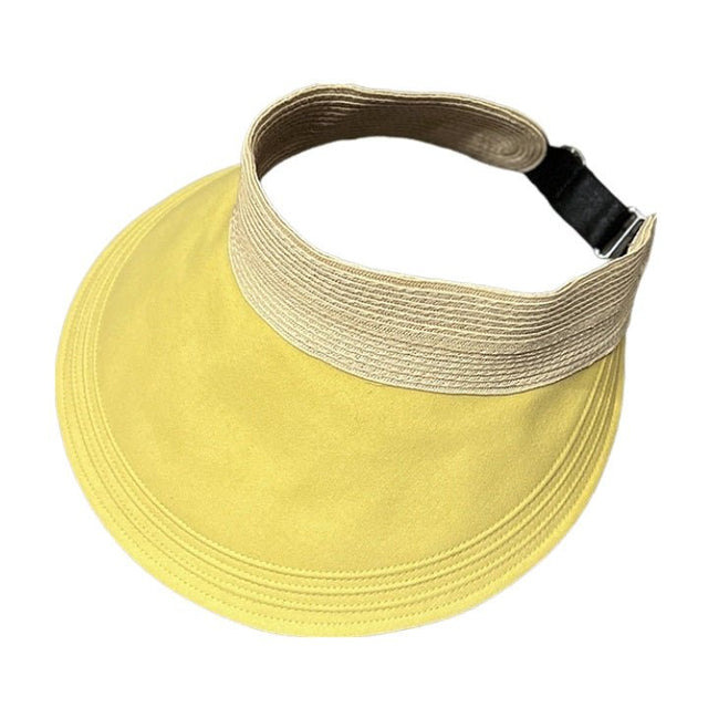 Empty Straw Hat With Sun Protection - Yorkn Inc✅