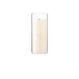 European - style Cylindrical Pure White Smokeless Candle In Glass Cup - Yorkn Inc✅