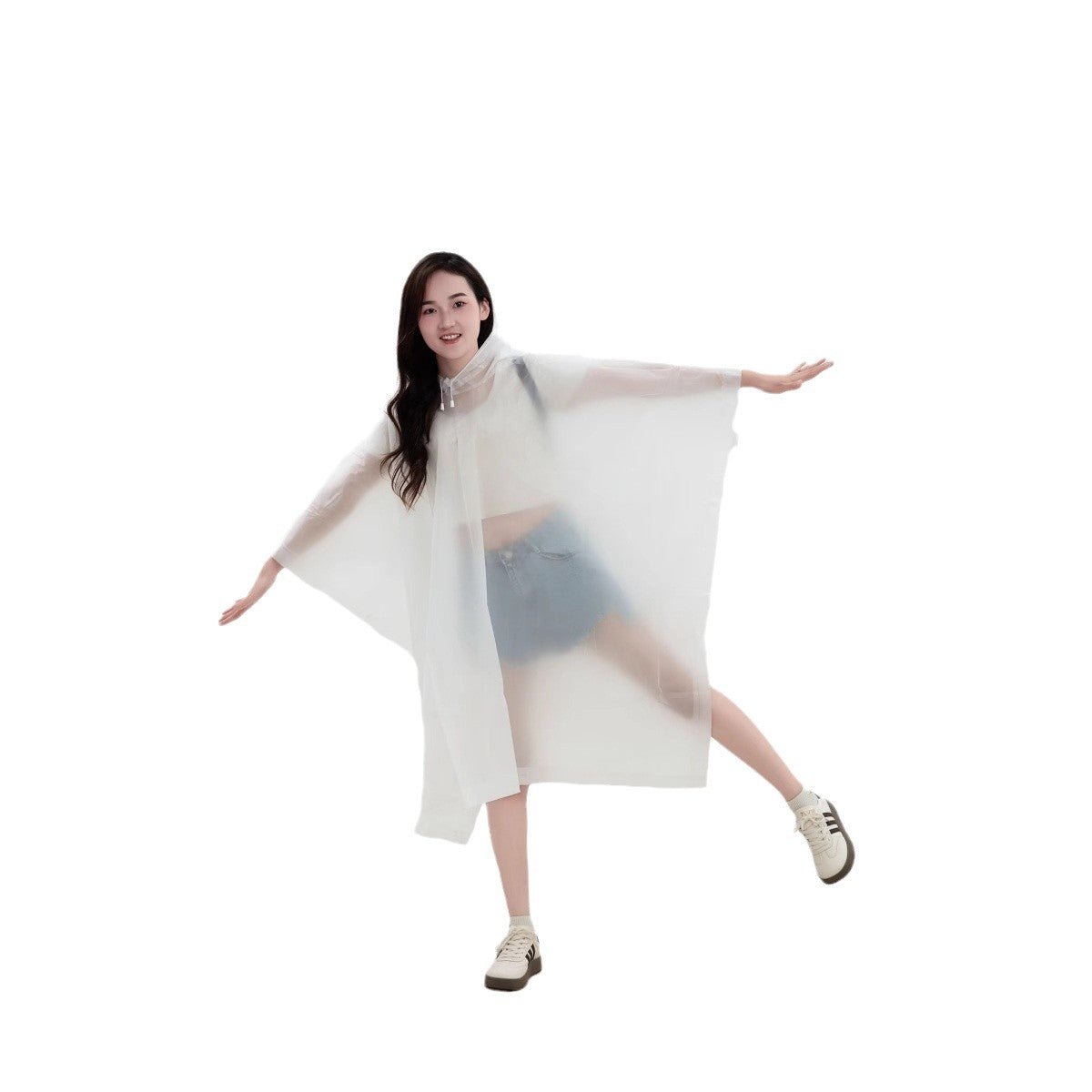Eva Poncho Hooded Style Raincoat - Yorkn Inc✅