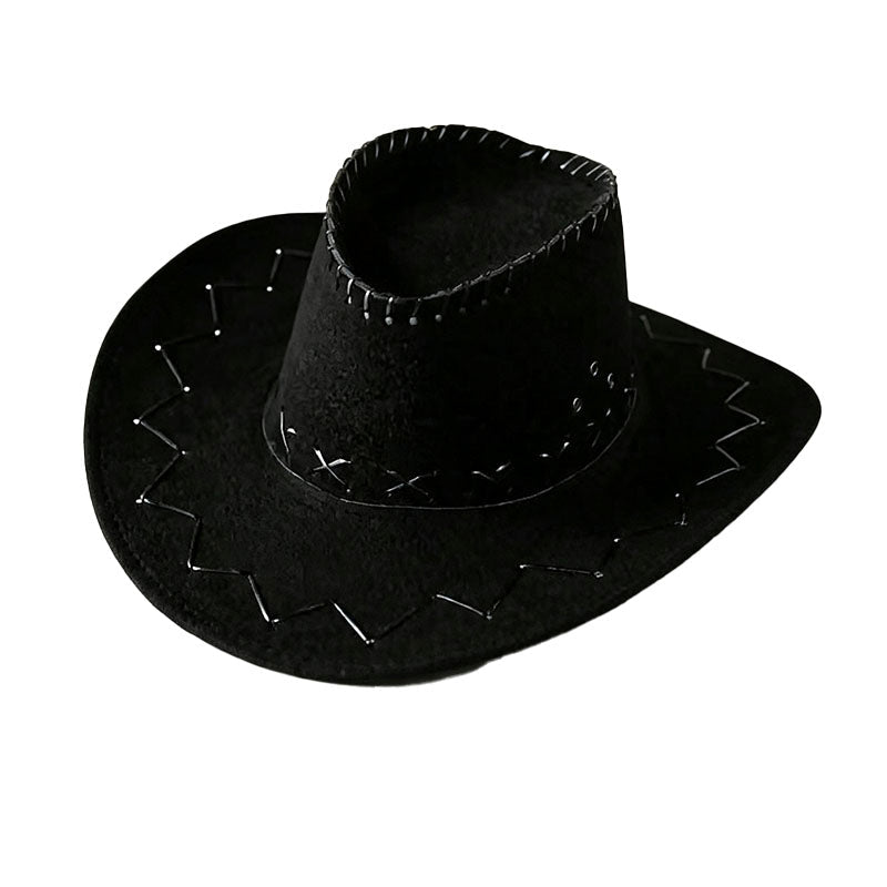 Faux Suede Western Cowboy Hat - Yorkn Inc✅