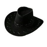 Faux Suede Western Cowboy Hat - Yorkn Inc✅