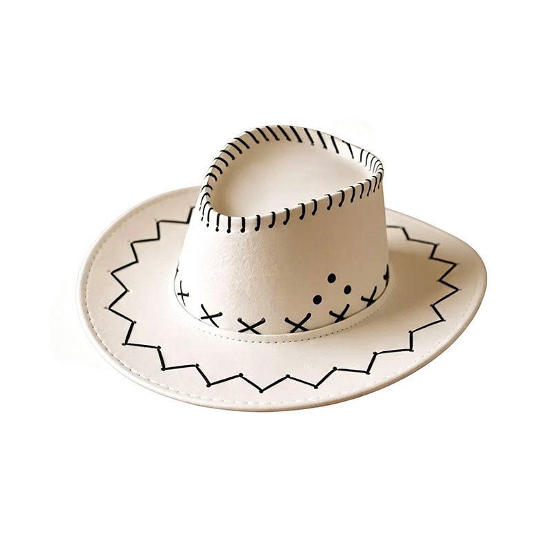 Faux Suede Western Cowboy Hat - Yorkn Inc✅