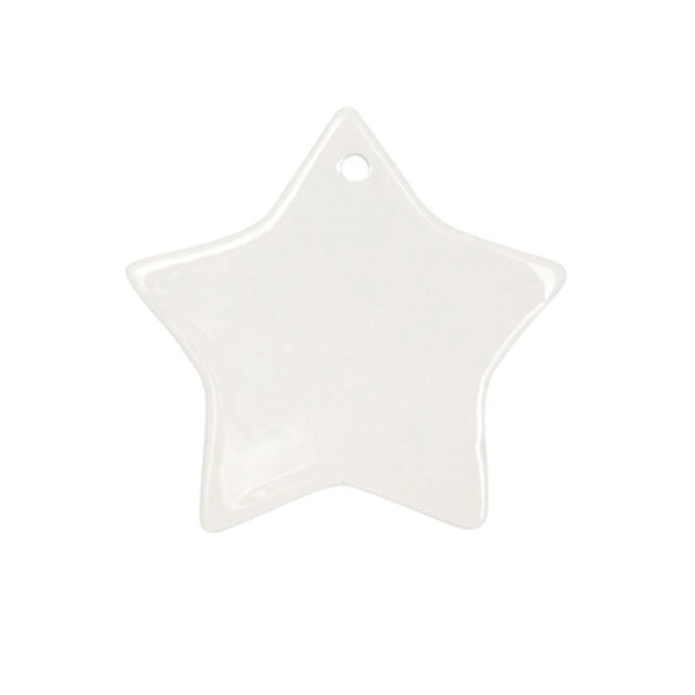 Five - point Star Ceramic Christmas Ornament - Yorkn Inc✅