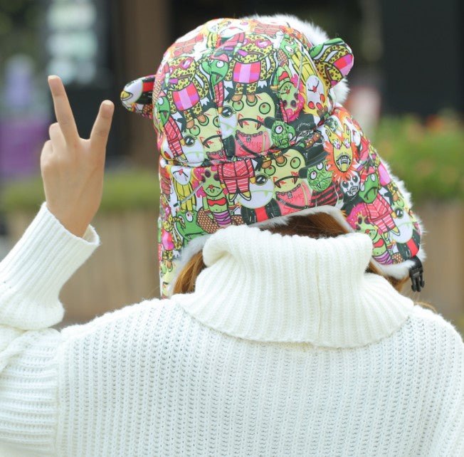 Fleece Earcuff Hat - Yorkn Inc✅