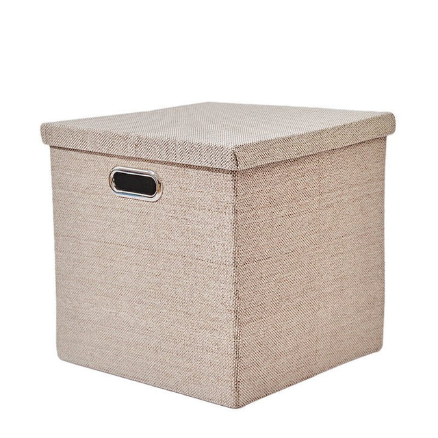 Foldable Cube Storage Bin With Lid - Yorkn Inc✅
