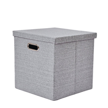 Foldable Cube Storage Bin With Lid - Yorkn Inc✅