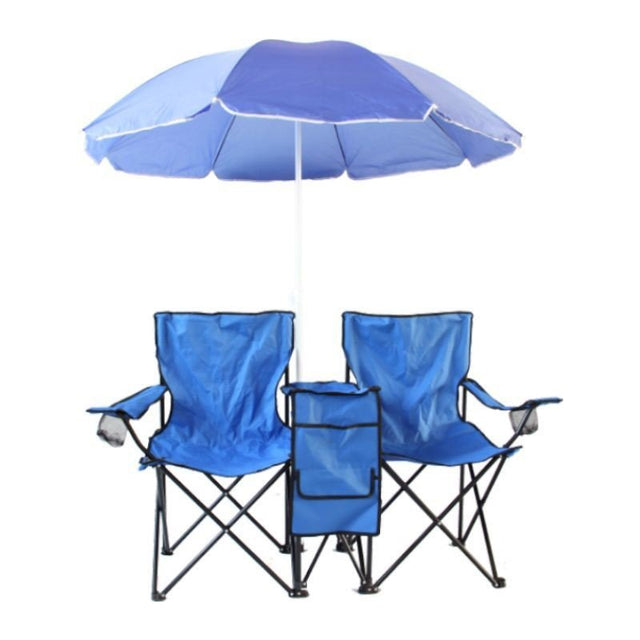 Folding Armchair With Umbrella - Yorkn Inc✅
