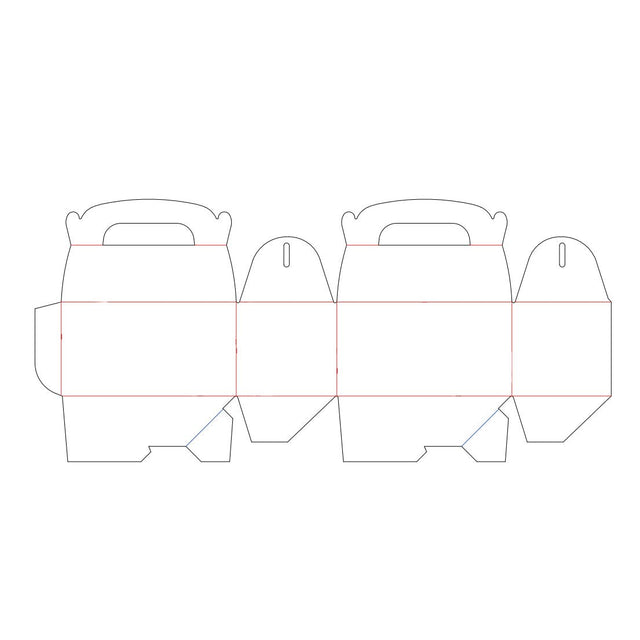 Gable Boxes With Handle - Yorkn Inc✅
