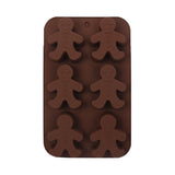 Gingerbread Man Silicone Baking Mold - Yorkn Inc✅