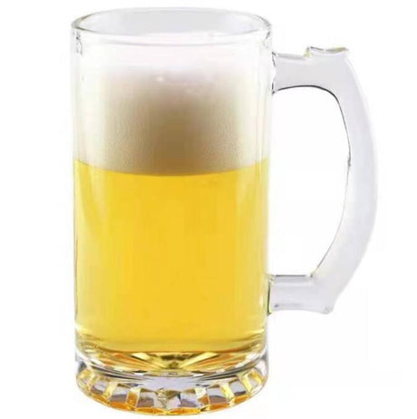 Glass Beer Mug With Handles - Yorkn Inc✅