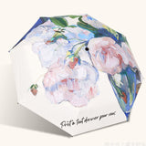 Gold Full Size Printed Foldable Umbrella - Yorkn Inc✅