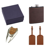 Golf Flask Luggage Tag Gift Set - Yorkn Inc✅