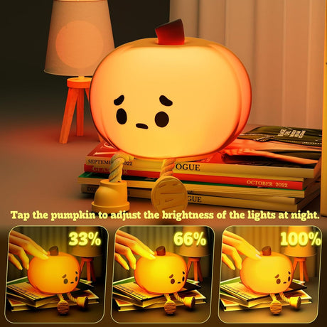 Halloween Pumpkin Night Light - Yorkn Inc✅