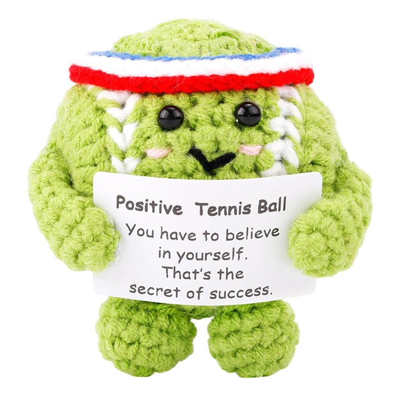 Hand - crocheted Yarn Tennis Ball - Yorkn Inc✅