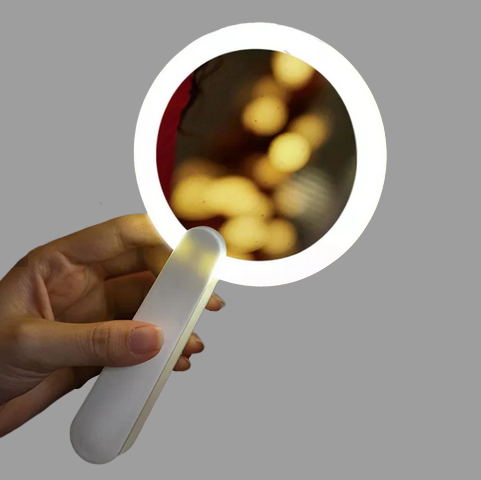 Hand - held Makeup Mirror - Yorkn Inc✅