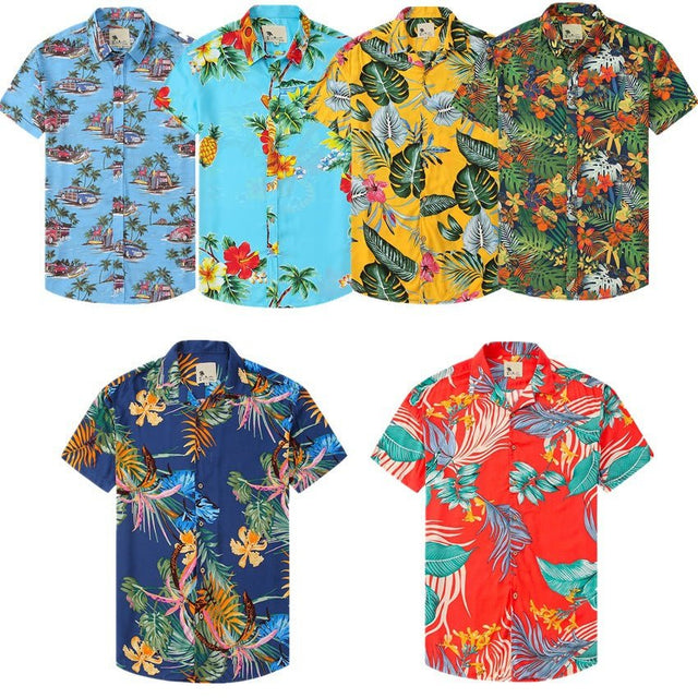Hawaiian Casual Floral Shirt - Yorkn Inc✅
