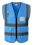 High Visibility Safety Reflective Vest With Pocket - Yorkn Inc✅