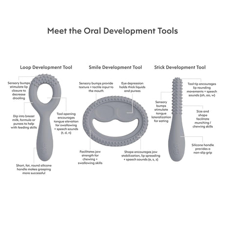 Infant Oral Development Tool Kit 3pcs - Yorkn Inc✅