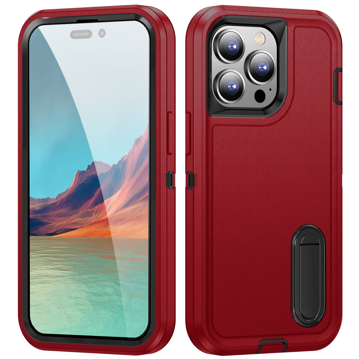 Iphone15 Case With Stand - Yorkn Inc✅