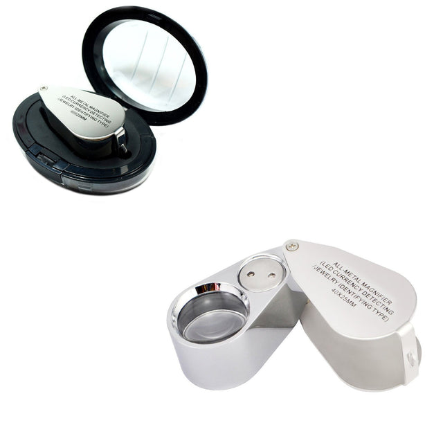 Jewelry Loupe Led Illuminated 40x, 25mm - Yorkn Inc✅