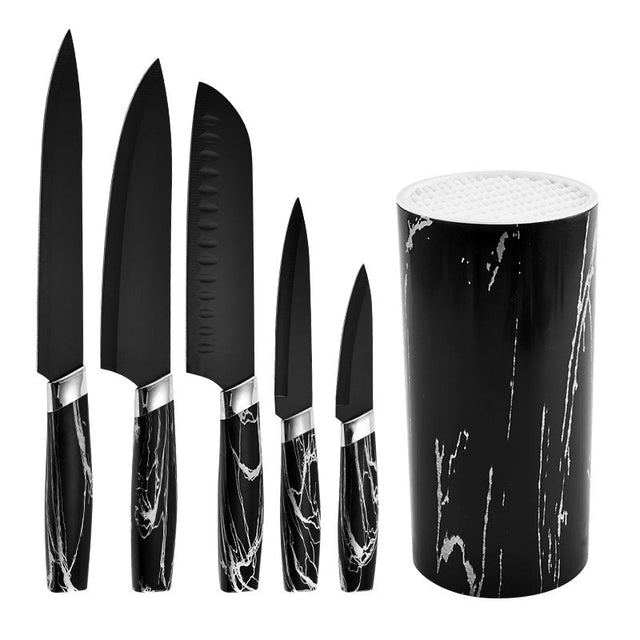Kitchen Cooking Stainless Steel Knife Set - Yorkn Inc✅