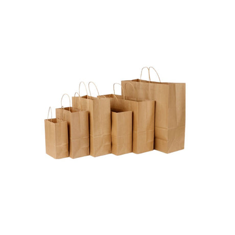 Kraft Paper Bags With Handle - Yorkn Inc✅
