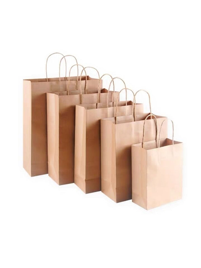 Kraft Paper Shopping Bags - Yorkn Inc✅