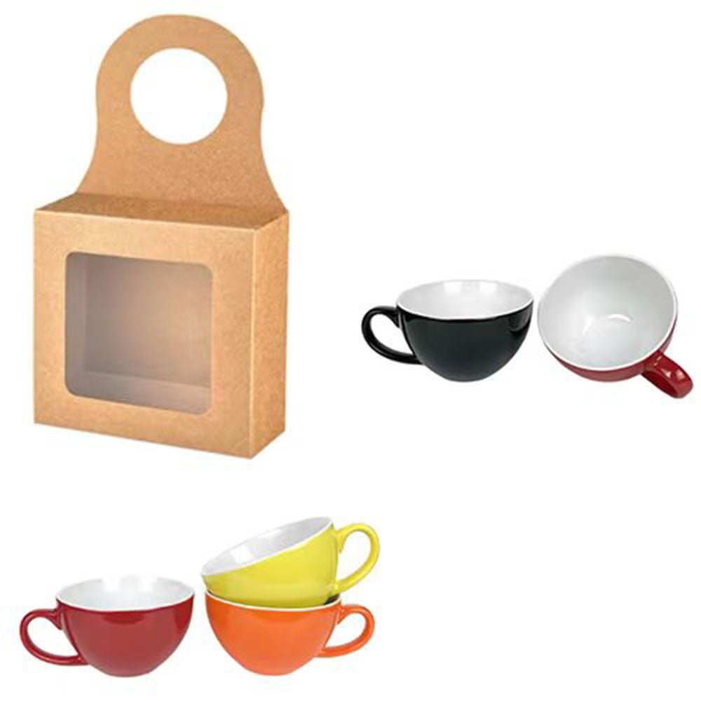 Kraft Red Wine Hook Box With A Cup - Yorkn Inc✅