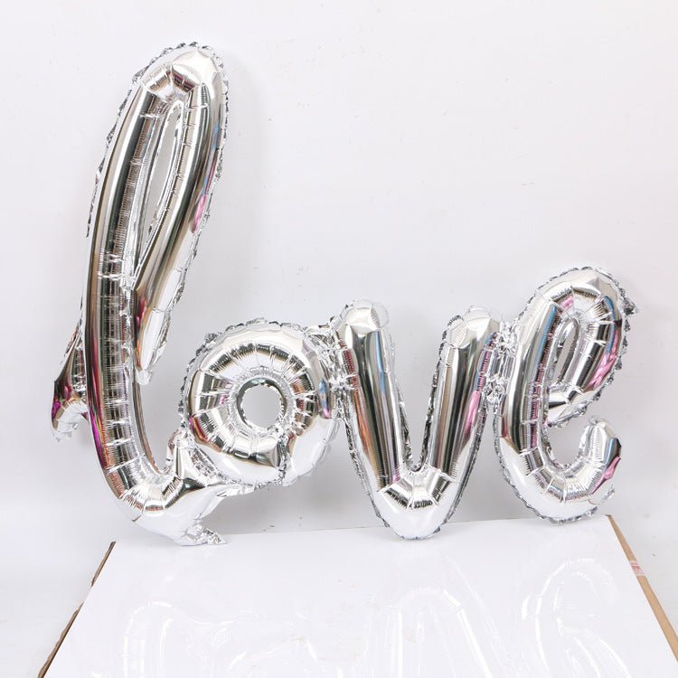 Large One - piece Love Foil Balloon - Yorkn Inc✅