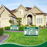 Lawn Bag Sign Doule Side Printed - Yorkn Inc✅