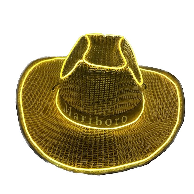 Led Adult Straw Hat - Yorkn Inc✅