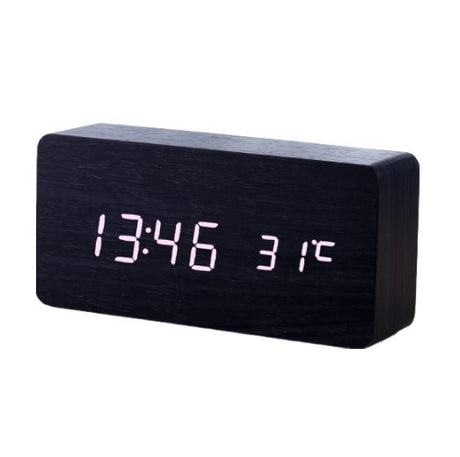 Led Wood Clock - Yorkn Inc✅