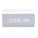 Led Wood Wireless Charging Clock - Yorkn Inc✅