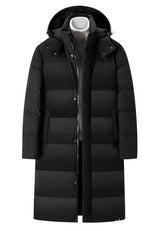 Long Coat Hooded Insulated Puffer - Yorkn Inc✅