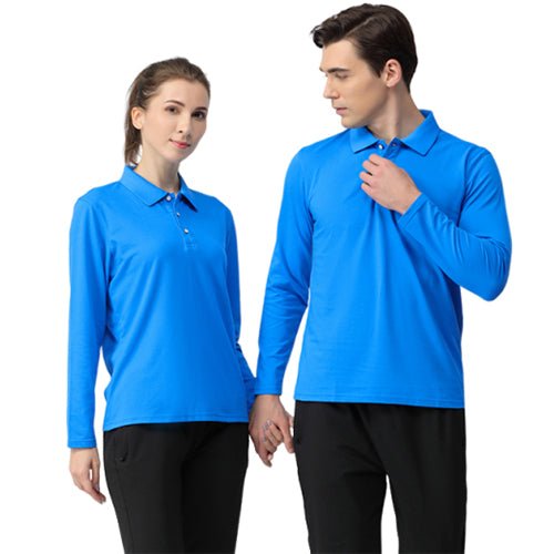 Long - sleeve Polo Shirt - Yorkn Inc✅