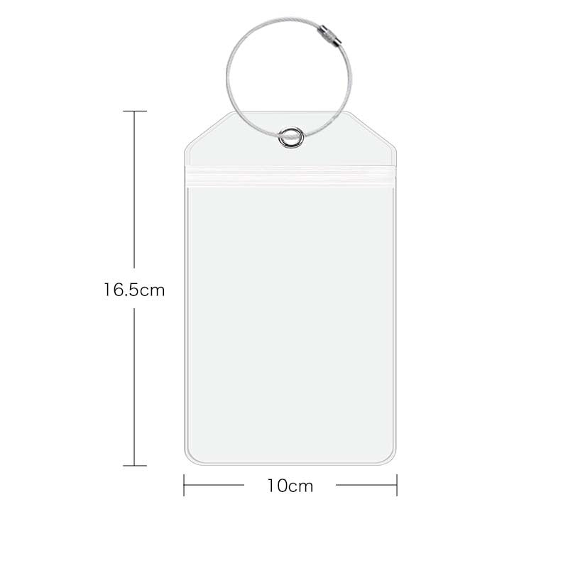 Luggage Tag With Business Card Slot - Yorkn Inc✅