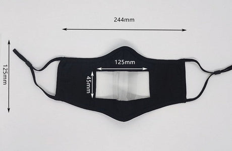 Mask With Clear Window - Yorkn Inc✅