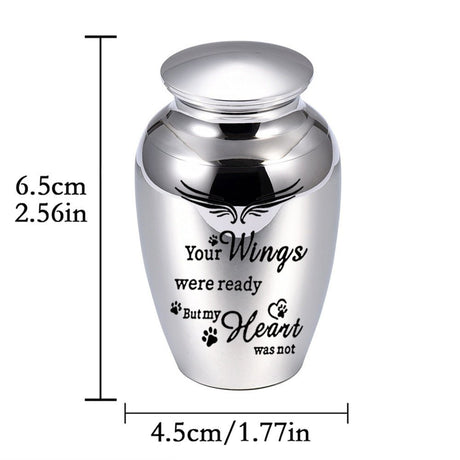 Mini Metal Cremation Urn - Yorkn Inc✅