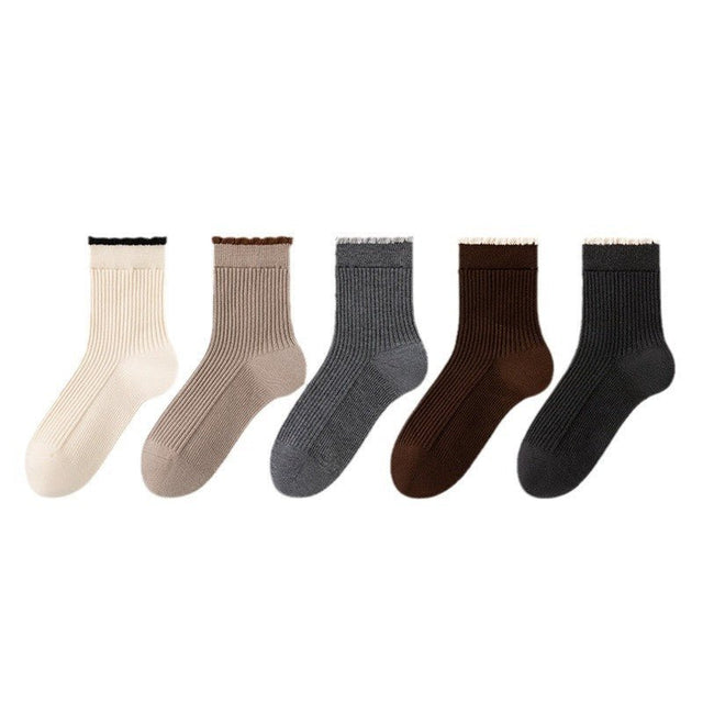 Mulberry Silk Wool Mid Tube Socks - Yorkn Inc✅