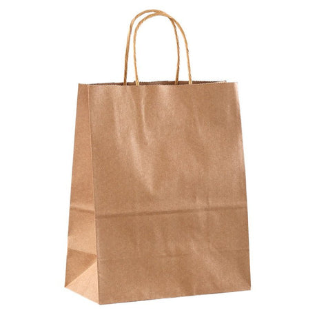 Natural Kraft Paper Bag With Handles - Yorkn Inc✅