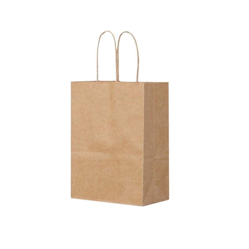 Natural Kraft Paper Bag With Handles - Yorkn Inc✅