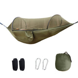 Nylon Hammock With Mosquito Net - Yorkn Inc✅