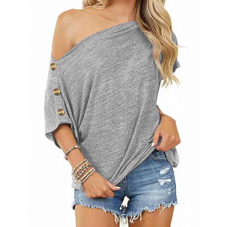 Off - the - shoulder T-shirt - Yorkn Inc✅