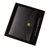Office Gift Set - A5 Soft - cover Loose - leaf Notebook & Metal Signature Pen - Yorkn Inc✅