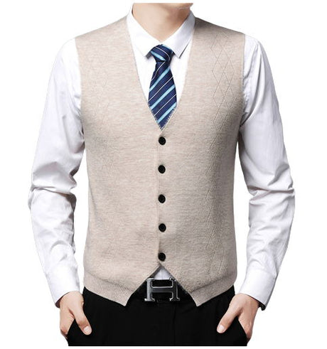 Old Style Wool Vest - Yorkn Inc✅