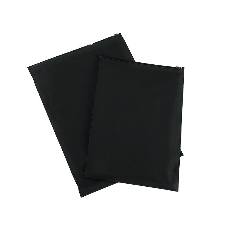 Oxford Cloth Black Zipper Bag - Yorkn Inc✅