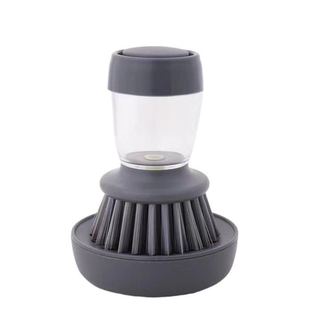 Palm Dish Brush With Soap Draining Tray - Yorkn Inc✅