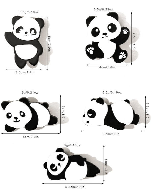 Panda Style Hairclip - Yorkn Inc✅